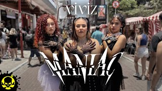 KPOP IN PUBLIC CHALLENGE  ONE TAKE VIVIZ（비비지）MANIAC DANCE COVER by WARZONE from BRAZIL [upl. by Heloise]