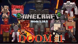 Minecraft 046 Mods MC DOOM PARTE 1 [upl. by Elle]