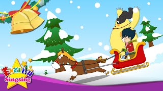 Jingle Bells  Christmas Song for kids  with Lyrics [upl. by Drawd]