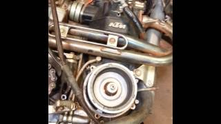 KTM LC4 Motor SEM Stator Installation [upl. by Chabot]