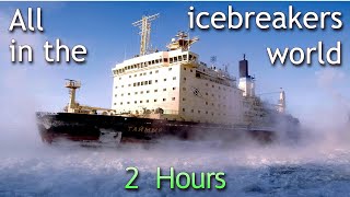 Worlds Biggest Powerful Giant Icebreaker Ships [upl. by Inalej]