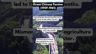 Catastrophic Chinese Famine  Death of millions china [upl. by Lewap]