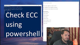 Check for ECC memory using Windows 10 PowerShell commands [upl. by Norrag]