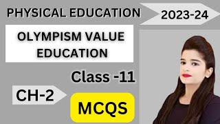 Notes of physical education class 11 ch 2 olympism [upl. by Firooc]