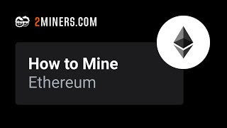 How to Mine Ethereum  ETH Mining Pool Setup [upl. by Bud]