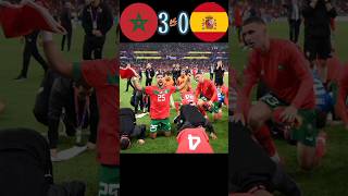 Morocco vs Spain🥶 FIFA world Cup 2022shorts youtubeshorts [upl. by Tanner]