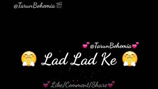 Jado Yaad Teri Sohneya  Ranjit Bawa  Punjabi Song  Whatsapp Video  TarunBohemia [upl. by Velleman]