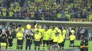 BVB  Werder Bremen 10 Stimmung Fans Borussia Dortmund 23082013 [upl. by Seiber]