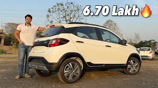 Swift ke Bhao Me SUV Wale Maze🔥 2024 Tata Tiago NRG XZ Review [upl. by Desdee868]