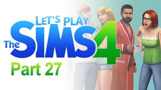 Die Sims4  Teil 27  Zu Besuch bei John und Tyra xD HDLets Play [upl. by Betty543]