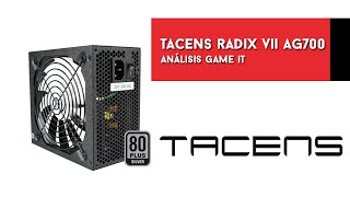 Tacens Radix VII AG 700W UNBOXING [upl. by Narol]