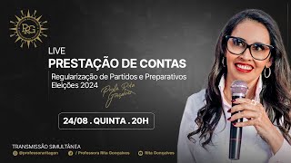 🔴LIVE Prestação de Contas  Regularização de Partidos e Preparativos Eleições 2024 [upl. by Zap]