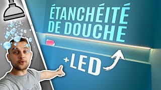 ÉTANCHÉITÉ DE LA DOUCHE  NICHE AVEC LED  ÉP32 [upl. by Dari]