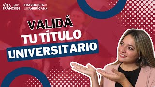 ¿Cómo VALIDAR Tu TÍTULO Universitario EN Estados Unidos 🎓 2024 [upl. by Oicirtap]