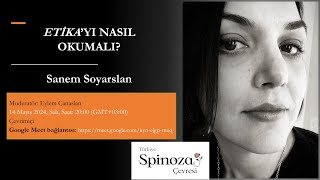 Sanem Soyarslan quotEtikayı Nasıl Okumalıquot 14 Mayıs 2024 [upl. by Adnert]