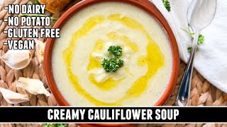 Cream of Cauliflower Soup with Bacon Gremolata [upl. by Sweyn414]