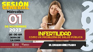 SESIÓN GENERAL INFERTILIDAD COMO UN PROBLEMA DE SALUD PÚBLICA [upl. by Yate15]