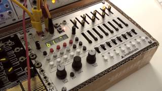 Intellijel Metropolis Eurorack Sequencer Demo [upl. by Rahas]