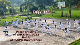 Day 15 Police Training of WBCS Exe 2023 Batch at SVSPA Barrackpore [upl. by Fleisig919]