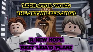 LEGO Star Wars The Skywalker Saga  A New Hope Ep IV Best Leia’d Plans Level 3 [upl. by Htomit]