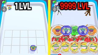 MAX LEVEL in Spinner Merge Game [upl. by Ocihc]