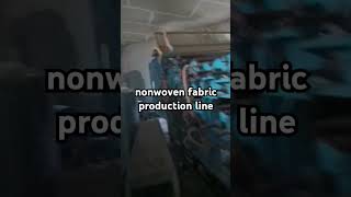 nonwoven fabric production line [upl. by Lanaj]