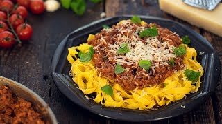 Classic Bolognese Sauce Ragù alla bolognese [upl. by Ahsotal]