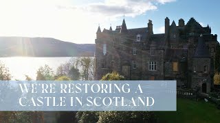 Were Restoring a Castle in Scotland Our Dream Project Begins [upl. by Lindholm887]