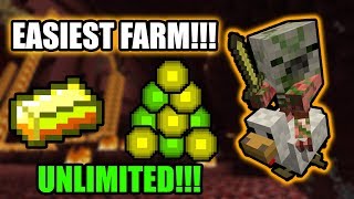 EASIEST XPGOLD FARM in Minecraft Tested on 114 amp 115  Nether Life EP14 [upl. by Halik]