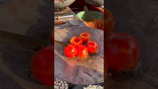 ⚡⚡ Tomato Omelette Making Proces⚡⚡ shorts telugufoodie esangathulu streetfood foodie omelette [upl. by Yrbua]