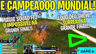 É CAMPEÃOOOOOOOO BRASIL LEVA O MUNDIAL DE FREE FIRE CONTRA TUDO E TODOS MAGIC SQUAD E LOUD [upl. by Marceau]