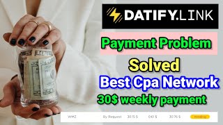 datify link Payment problem solved  Datify link approved 2023  30 weekly payment  best offers [upl. by Eirod449]