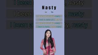 Tinashe  Nasty  Singing Duet Challenge 🎤  Sing with me shorts [upl. by Nauht]