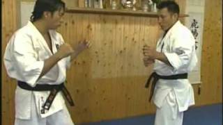 Kyokushin karate instructional by Hajime Kazumi [upl. by Heddi]