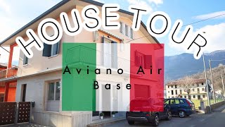 HOUSE TOUR IN ITALY  AVIANO AIR BASE HOUSING [upl. by Jaehne]