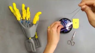 3D printed prosthetic hand [upl. by Ransome746]