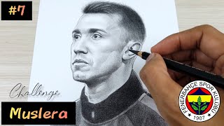 Professional drawing Fernando Muslera Galatasaray SK  Challenge 7 [upl. by Aicel122]