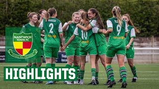 HIGHLIGHTS amp REACTION  Nantwich Town Women 20 Wirral United  Cheshire FA Challenge Cup SemiFinal [upl. by Gensmer]