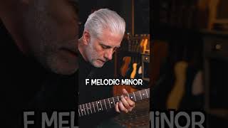 Quick Lesson  Melodic Minor over 9 Chord guitar guitarist guitarlesson shorts [upl. by Torrell]