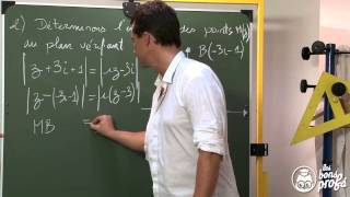 Complexes et géométrie 1  Exercice 2  Maths terminale  Les Bons Profs [upl. by Fredek544]