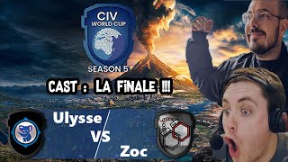 ZERATOR ET LEGE COUPE DU MONDE DE CIV VI GAME 1 [upl. by Trocki]