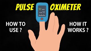 How Pulse Oximeter Works  How to use [upl. by Melbourne]