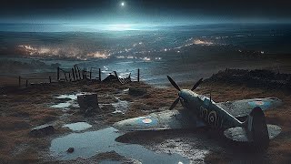 World War 2 Ambience  Operation Overlord  Rain sounds amp Distant Artillery  WW2 3D Sound 4K [upl. by Rani]