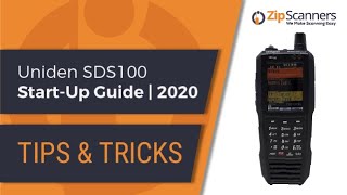 Uniden SDS100 Police Scanner StartUp Guide  Tips amp Tricks [upl. by Sparrow]