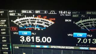 icom ic7610 vs ic7600 rx audio test [upl. by Madi291]