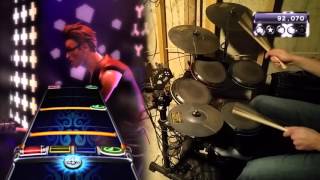 Tenacious D  Beelzeboss Rock Band 3 Custom Expert Pro Drums [upl. by Orsola]