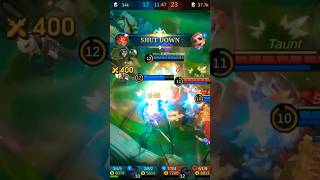 Epic Comeback shorts aulus Mobile Legends Bang Bang [upl. by Patsis]