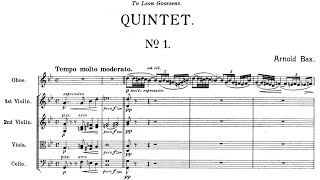 Arnold Bax  Oboe Quintet GP 258 [upl. by Cosetta]