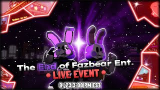 The END of Fazbear Ent Live Event [upl. by Ttihw]