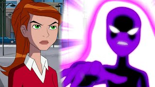 Gwen Tennyson  All Powers amp Fights Scenes 1Ben 10  Ultimate Alien [upl. by Zitella]